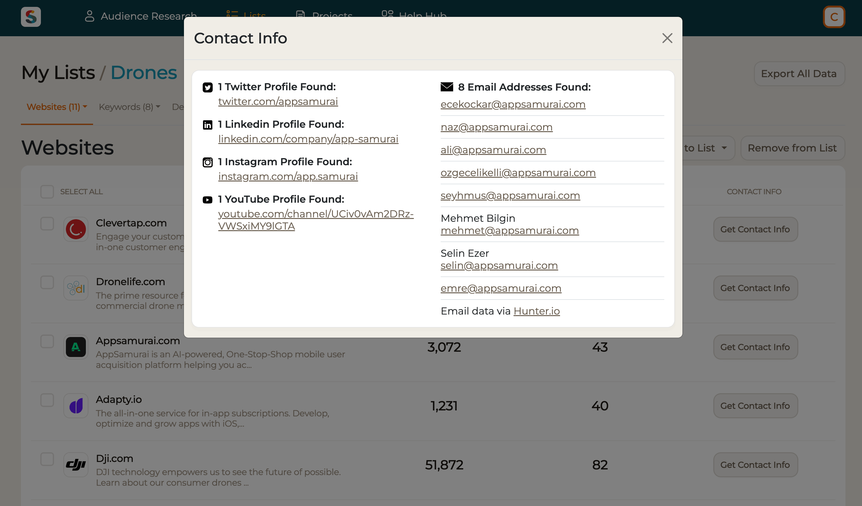 Export Data Product Image